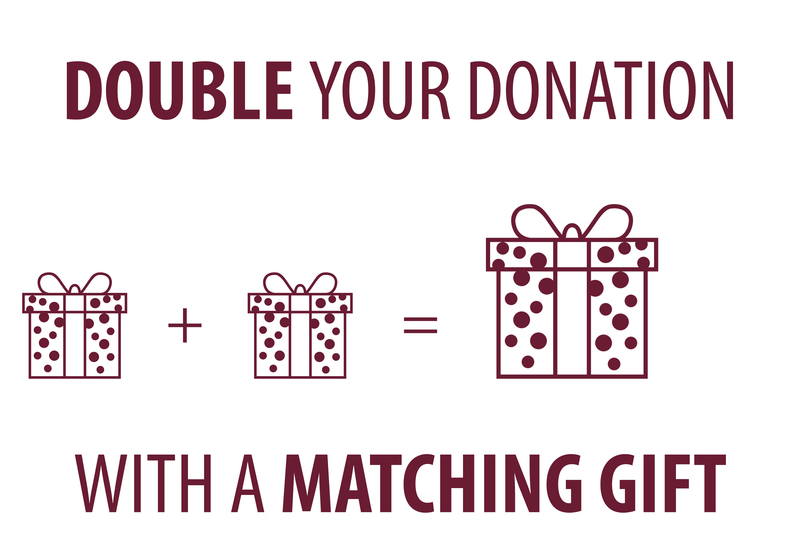 Double Your Donation Today! Double Your Donation Today!