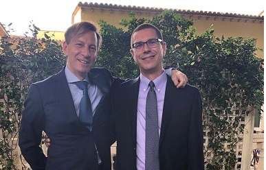 Photo of Tommy Erdei '95 and Stephen Sandquist '95 Photo of Tommy Erdei '95 and Stephen Sandquist '95