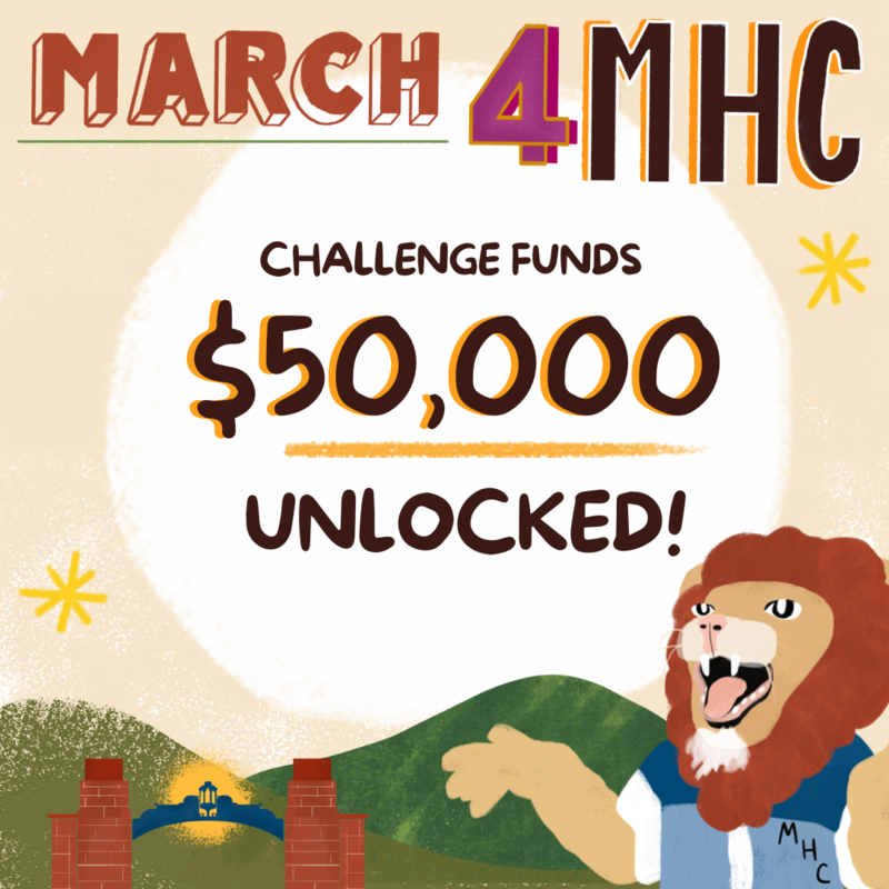 March4MHC: $50,000 in challenge funds unlocked! March4MHC: $50,000 in challenge funds unlocked!