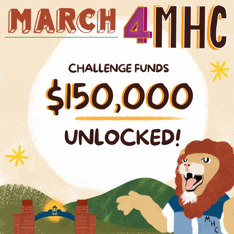 March4MHC: $150,000 in challenge funds unlocked! March4MHC: $150,000 in challenge funds unlocked!
