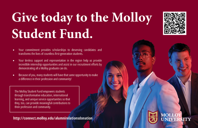 Give to the Molloy Student Fund Give to the Molloy Student Fund