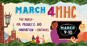 March4MHC: The March - for progress and innovation - continues.