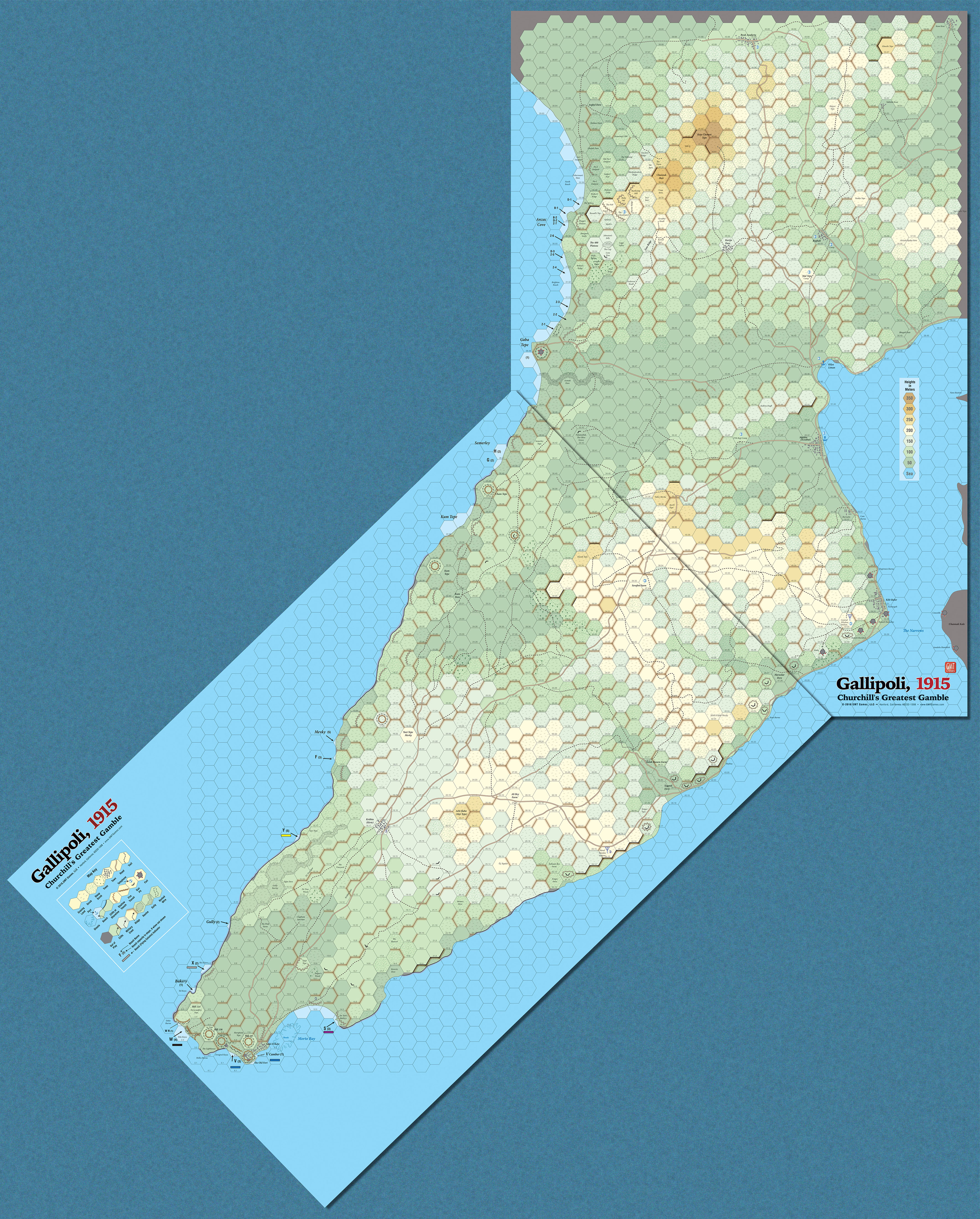 GMT Games Gallipoli, 1915 Churchill's Greatest Gamble