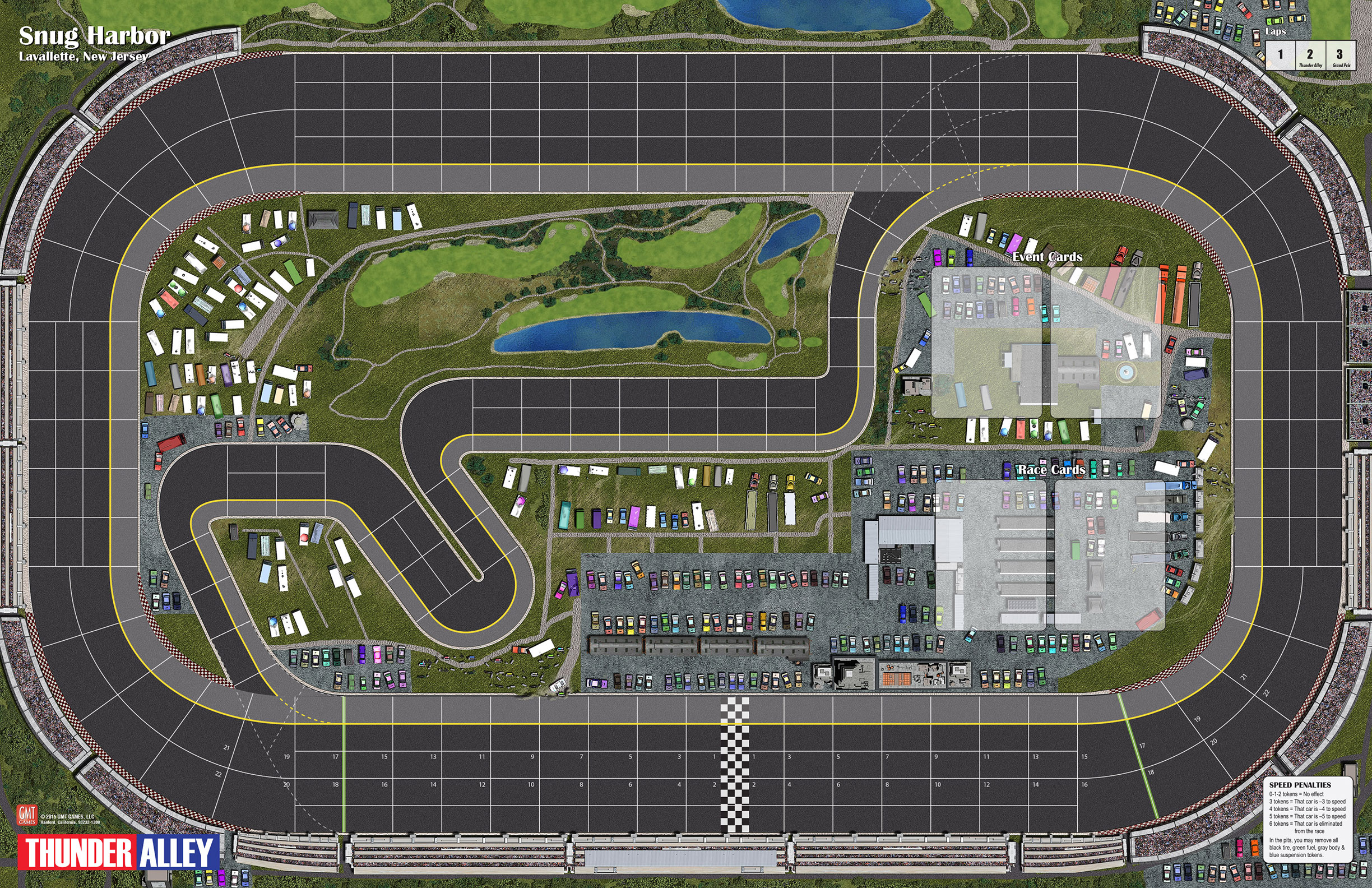 GMT Games Thunder Alley New Track Pack