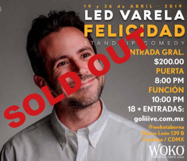 Felicidad, Stand up comedy