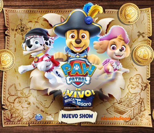 Paw Patrol en busca del tesoro - 20% de descuento