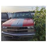 1988 Red/primer Chevrolet C/k 2500 Series C2500 Ch 1988 Red/primer Chevrolet C/k 2500 Series C2500 Ch