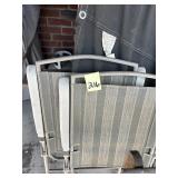 Set of Two Folding Lounge Chairs