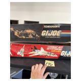 Empty GI joe boxes