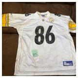 Reebok Hines Ward #86 Pittsburgh Steelers Jersey S