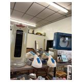Mixed Item Lot: Heater, Sprinkler, Hot Chocolate M
