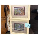 Two Framed Prints of Bird
