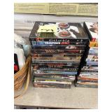 Stack of Assorted DVDs