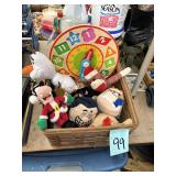 Basket of Toys and Plushies