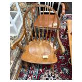 Wooden Windsor Rocking Chair