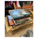 Stack of Books and Magazines