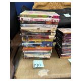 Stack of DVD Movies