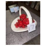 Ceramic Fruit Basket