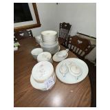 Minuet Rose Dish Set