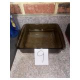 Pyrex Amber Glass Baking Dish