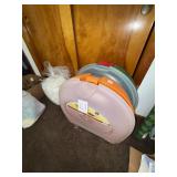 2 Nice large wreath storage containers