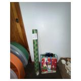 Christmas wrapping paper and bags