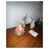 Precious Moments Figurines angels flower