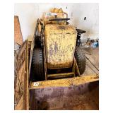 Yellow Loader machine