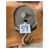Metal Pulley with Hook