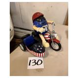 M&M Freedom rider motorcycle candy dispenser