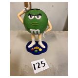 Green M&M collectible figure