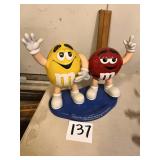 M&M Red & yellow figure