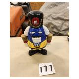 M&M's Blue Nutcracker Candy Dispenser