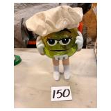 M&M Green 2003 Cookie jar