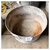 Metal Wash Bin