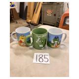 M&M's Drinking Glass Mugs