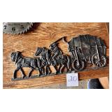 Copper craft Guild 'Travelers Rest'3D Wall Plaque