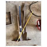 Shovel, rake