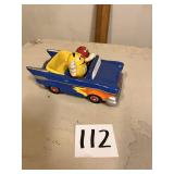 Blue Hot Rod Car M&M Collectible