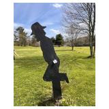 Wooden Silhouette Man yard decor