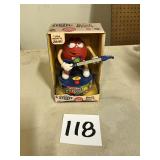 M&M Rock stars Red collectible figure