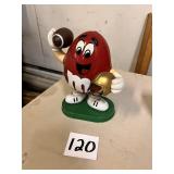 M&M Red Football player figure