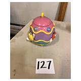 M&M Easter Egg cookie jar