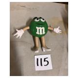 Green M&M Collectible figurine