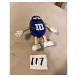 Blue M&M collectible figure