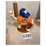 1990 M&M orange baseball player figure