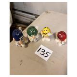 M&M Salt & pepper shakers