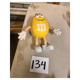 M&M yellow peanut figure