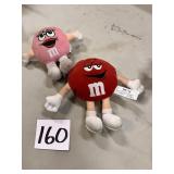 M&M Plush figures
