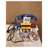 M&M's Corded Telephone, Radio, Clock